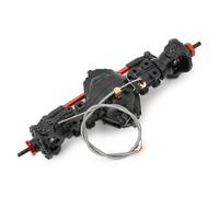 RC Pièces avec pour Tamiya pour LMT 4WD 1/14, Pièce De Rechange pour Voiture Télécommandée, Accessoires Mise À Niveau, Ensemble D'essieux Avant Et Arrière en Métal(Front)