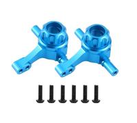 RC Pièces avec pour Tamiya pour TT-02 1/10 RC, Pièces De Mise À Niveau Voiture, Accessoires Remplacement, Coupelles Direction Avant en Métal, D'essieu Arrière(Front)
