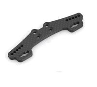 RC Pièces avec pour Tamiya XV01 1/10 RC, Accessoires De Pièces Mise À Niveau Voiture, Motif en Fiber Carbone, Tour D'amortisseur Avant Et Arrière, Support(Rear)