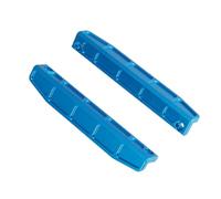 RC Pièces Compatible avec MJX pour Hyper Go 16207 16208 16209 16210 H16 H16E RC Voitures Amélioration Pièces Et Accessoires Métal Protection Latérale Plaque(Blue)