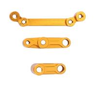 RC Pièces Compatible avec SG1603 pour SG1604 pour UDIRC UD1601 UD1602 1/16 RC Voiture Amélioration Pièces Métal Direction Tige Assemblage(Yellow)