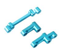 RC Pièces Compatible avec SG1603 pour SG1604 pour UDIRC UD1601 UD1602 1/16 RC Voiture Amélioration Pièces Métal Direction Tige Assemblage(Blue)