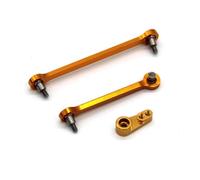 RC Pièces Compatible avec WLtoys 284131 284010 284161 K989 K969 1/28 Télécommande Voiture Amélioration Pièces Et Accessoires Direction Tige(Yellow)