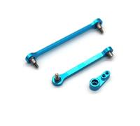 RC Pièces Compatible avec WLtoys 284131 284010 284161 K989 K969 1/28 Télécommande Voiture Amélioration Pièces Et Accessoires Direction Tige(Blue)