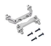 RC Pièces Compatible with MJX for Hyper Go 14209 14210 H14BM RC Car Upgrade Parts Metal Shell Pillars Column Aluminum Body Pillars(Silver)