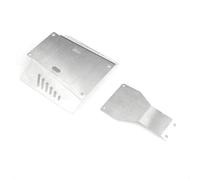 Rc Pièces D'auto pour Tamiya CC01 1/10 RC, Pièces De Mise À Niveau Voiture sur Chenilles, Accessoires en Acier pour Châssis, Plaque Protection Blindée