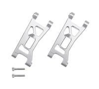 Rc PièCes DéTachéEs Pour Losi Micro B Micro-T Pour Wltoys 244016 RTR LOS00007 1/24 Bras Suspension Inférieur Avant En Aluminium Voiture RC 2WD Pour Buggy Pièce Rechange(Silver)
