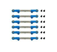Rc PièCes DéTachéEs Pour MJX Pour Hyper Go 10208 V2 1/10 Biellette De Direction Métallique 10200B/10240B - Pièces Et Accessoires De Mise À Niveau Pour Voitures RC(Blue)