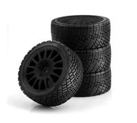 Rc PièCes DéTachéEs Pour Tamiya Pour TT01 Pour TT02 XV01 TA06 PTG-2 Pour HPI WR8 Pour HSP 1/10 1/12 1/14 RC Pneus Course Sur Roue Pneu Route Pièces Voiture(Black)