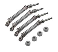 Rc PièCes DéTachéEs Pour Traxxas Pour Slash 4X4 Pour Stampede Pour VXL 2WD 6851R 6851X 6852R 6852X 1/10 CVD Ensemble D'arbre Transmission Avant Arrière Acier Robuste(Titanium FR)