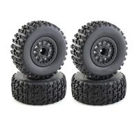 Rc PièCes DéTachéEs Pour Traxxas Pour Slash Pour Arrma Pour Senton Pour HuanQi 727 Pour Vkar 10sc Pour Hpi 1/10 112mm Pneus Camion Parcours Court Pneu 12mm Roue Hexagonale Rc(Type b)