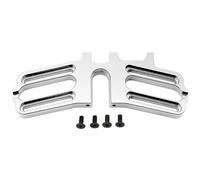 RC Pièces Rechange Pour Arrma 1/7 Pour Infraction Pour Limitless Pour Felony 6S Pour BLX Métal Double Support Moteur Double Support Moteur RC Voiture Mise À Niveau Pièces Accessoires(Silver)