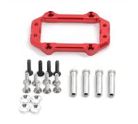 RC Pièces Rechange Pour Arrma 1/8 Pour Kraton Pour Outcast Pour Senton Pour Talion Pour Typhon 6S Pour BLX Pièces De Mise À Niveau De Voiture RC Avec Support De Servo De Direction En Métal(Red)