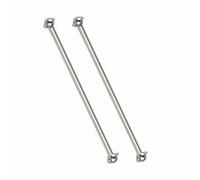 RC Pièces Rechange Pour HSP 1/10 2 Pièces Arbre D'entraînement En Métal En Acier Dogbone Longueur Totale 61mm 63mm 70mm 77mm 84mm 87mm 89.5mm 100mm Pièces De Mise À Niveau De Voiture RC(Silver,89.5MM)