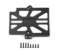 RC Pièces Rechange Pour TRAXXAS Pour Mini Pour Maxx MAX10 Métal Plaque Montage Pour Variateur Vitesse ESC Monster Truck Voiture Télécommandée Pièces Accessoires Mise Niveau(Black)