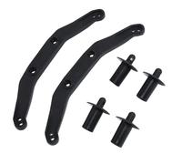 RC Pièces Rechange Pour Traxxas Pour Slash 4x4 Pour VXL Pour Remo Pour Hobby 9EMO Pour HuanQi 727 1/10 RC Car Poteaux De Carrosserie Avant Et Arrière Pièces De Colonne De Coque De Montage