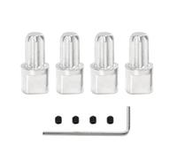 RC Pièces Rechange Pour Traxxas Pour Slash 4x4 Pour VXL Pour Rustler Pour Stampede Pour Hoss Pour Remo Pour Hobby 9EMO HQ727 1/10 4PCS RC CENTRE CENTRE DRIVE HUB 6888 Pièces Mise À Niveau