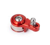 RC Pièces Rechange Pour Traxxas Pour TRX6 X4 Pour Bronco Pour Tamiya Pour TT01 1/10 Bras De Servomoteur Alliage D'aluminium 25T Réglable Pour Voiture Sur Chenilles RC(Red)