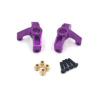 RC Pièces Rechange Pour Wltoys 1/14 144010 144001 144002 1/12 124016 124017 124018 124019 Roulement De Coupelle De Direction Avant En Métal Pièces De Mise À Niveau De Voiture RC Accessoires(Purple)