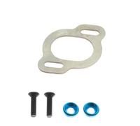 RC Pièces Voiture Compatible avec ARRMA 2WD pour Gorgon 1/10 RC, Pièces De Mise À Niveau De Voiture, Accessoires De Remplacement, Support De Moteur en Acier Inoxydable, Coussinet De Protection