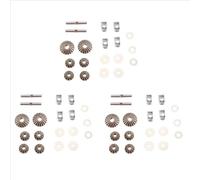 RC Pièces Voiture Compatible avec Arrma pour Felony pour Infraction pour Mojave pour Notoire pour Outcast 1/7 1/8 RC Pièces De Voiture 3X Ensemble D'engrenages Différentiels AA02