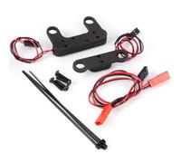 RC Pièces Voiture Compatible avec ARRMA pour Gorgon 1/10 RC Voiture Pièces Upgrade Kit Feux Avant Arriere Et Latéraux en Matériau Spécial