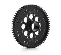 RC Pièces Voiture Compatible avec Arrma pour Gorgon 4X2 Mega 1/10 RC, Pièces De Voiture, Engrenage Droit en Métal 0.8M 61T, Principal Acier Trempé, Remplacement ARA311100