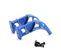 RC Pièces Voiture Compatible avec Arrma pour Infraction pour Illimité pour Felony 6S pour BLX 1/7 RC Pièces De Mise À Niveau Voiture Diffuseur en Métal Prend Charge Le Cadre D'aile Arrière(Blue)