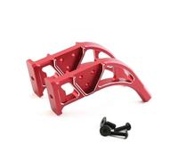 RC Pièces Voiture Compatible avec Arrma pour Infraction pour Illimité pour Felony 6S pour BLX 1/7 RC Pièces De Mise À Niveau Voiture Diffuseur en Métal Prend Charge Le Cadre D'aile Arrière(Red)