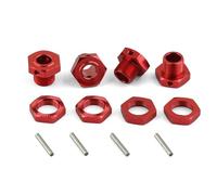 RC Pièces Voiture Compatible avec Arrma pour Infraction pour Limitless 6S 1/7 pour Typhon 1/8 RC, Pièces De Mise À Niveau Voiture, Adaptateur Moyeu Hexagonal Roue en Métal 17mm Écrou