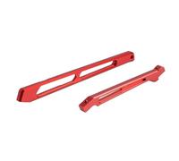 RC Pièces Voiture Compatible avec Arrma pour Kraton 6S 1/8 RC, Pièces De Mise À Niveau Voiture, 1 Ensemble Support Direction Avant Et Arrière en Métal pour Attelle Châssis