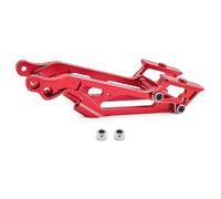 RC Pièces Voiture Compatible avec Arrma pour Kraton pour Notorious pour Outcast pour Talion pour Typhon 6S pour BLX 1/8 Voiture Télécommandée Pièces Amélioration Montage Aileron Arrière(Red)