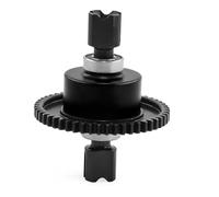 RC Pièces Voiture Compatible avec Arrma pour Kraton pour Typhon pour Outcast pour Mojave 1/8 1/7 RC Voiture Pièces Upgrade Assemblage Différentiel 52T W294(Black)