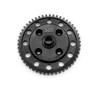 RC Pièces Voiture Compatible avec Arrma pour KRATON pour Typhon pour Talion pour Outcast 1/8 1/7 RC Voiture Pièces Upgrade Acier Durci Pignon Droit Principal 50T