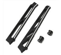 RC Pièces Voiture Compatible avec Arrma pour Mojave 6S 4WD pour BLX 1/7 RC Pièces De Mise À Niveau Voiture en Métal Avant Et Arrière pour Support Châssis Collier Noir