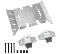 RC Pièces Voiture Compatible avec AXIAL GILAMON AXP8 1/8 RC, Pièces De Mise À Niveau Voiture, Accessoires Remplacement, Gardes en Métal pour La Protection du Châssis