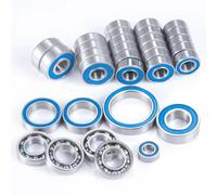 RC Pièces Voiture Compatible avec Axial pour Capra 1.9 pour Unlimited Trail pour Buggy 1/10 RC Voiture Pièces Upgrade Kit Roulements Scellés Métal 32pcs