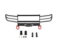 RC Pièces Voiture Compatible avec Axial pour SCX10 II III pour Traxxas pour TRX4 pour TRX6 Gen8 Gen9 1/10 RC Crawler Car Upgrade Parts Pare-Chocs Avant en Métal