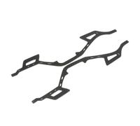 RC Pièces Voiture Compatible avec Axial pour SCX10 II pour Element RC pour Enduro Trail Truck 1/10 Pièces De Mise À Niveau Voiture en Fiber Carbone pour LCG pour Châssis Rail Cadre Bricolage