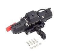 RC Pièces Voiture Compatible avec Axial pour SCX10 pour TRAXXAS pour TRX4 D90 KM2 1/10 RC Pièces De Voiture sur Chenilles Accessoires Treuil Simulé À Double Moteur en Métal
