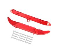 RC Pièces Voiture Compatible avec Axial SCX30 pour Bronco 1/30 RC, Pièces De Mise À Niveau sur Chenilles, Accessoires Remplacement, Pare-Chocs Avant Et Arrière en Alliage D'aluminium