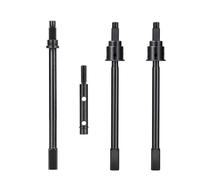 RC Pièces Voiture Compatible avec Axial UTB18 pour Capra 4WD pour Unlimited Trail 1/18 RC Car Truck, Pièces De Mise À Niveau, Essieu Avant Et Arrière en Acier, Arbre D'entraînement CVD