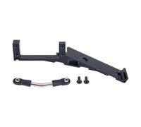 RC Pièces Voiture Compatible avec Capra 1/10 RC, 1 Pièce De Servo en Alliage D'aluminium Et Support De Batterie avec Lien De Direction