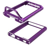 RC Pièces Voiture Compatible avec Flysky Noble NB4 Pièces Upgrade RC Support Cadre Métallique De Protection D'écran Et Support De Base Protecteur(Purple)