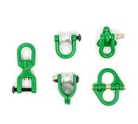 RC Pièces Voiture Compatible avec Kyosho Inferno MP9 MP10 1/8, Accessoires, 2 Pièces, Tasse Différentielle en Métal IF412 De Mise À Niveau Voiture Télécommandées(Green)