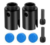 RC Pièces Voiture Compatible avec L'échelle 1/10 pour Traxxas GT4-Tec 2.0 RC, Pièces De Mise À Niveau De Modèle De Voiture, 2 Tasses D'entraînement Différentiel en Acier