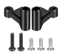 RC Pièces Voiture Compatible avec LOSI 1/16 pour Mini-b 2WD Et 1/18 pour Mini-t 2.0 RC pour Pièces De Mise À Niveau, Ensemble Renforts Avant en Alliage D'aluminium