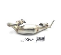 RC Pièces Voiture Compatible avec Losi 5ive-t pour Rovan LT pour King Motor X2 QL FID pour Racing 1/5 RC Voiture Pieces Upgrade Kit Pot D'echappement Metal