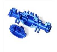RC Pièces Voiture Compatible avec LOSI pour Mini pour LMT 4X4 Brushed 1/18 RC Camion Pièces Upgrade Hot-RC Kit Coques D’essieu Avant/arrière À Dégagement(Blue)