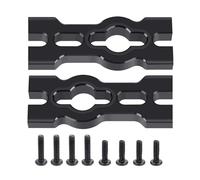RC Pièces Voiture Compatible avec Mini pour LMT 4X4 Brossé 1/18 RC, Pièces De Mise À Niveau Voiture Support Fixation Coque en Métal